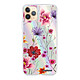 Evetane Coque iPhone 12/12 Pro silicone fond holographique Fleurs Multicolores Design Coque iPhone 12/12 Pro silicone fond holographique Fleurs Multicolores Design