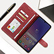 Avis Avizar Etui pour Samsung Galaxy A05 Simil Cuir Effet Brossé Dragonne  Rouge