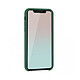 Avis Evetane Coque iPhone 11 Silicone liquide Vert Foret + 2 Vitres en Verre trempé Protection écran Antichocs