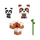 Minecraft - Playset Mob Head Minis La maison du Panda pas cher