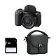 SONY ALPHA ZV-E10 II NOIR + 16-50 PZ + Sac + SD 8 Go PROMO GARANTIE 3 ans. MATERIEL PROVENANCE SONY FRANCE. Emballage securisé de vos commandes. Livré avec Facture dont TVA.