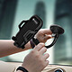 Forcell Support Voiture Smartphone 47 à 95mm Fixation ventouse Rotatif 360°  Noir pas cher