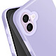 Avis Avizar Coque pour iPhone 16 Plus Antichoc Intérieur Doux Bord Surélevé Violet Clair