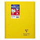 Acheter CLAIREFONTAINE Koverbook reliure intégrale enveloppante polypro transparent 22,5x29,7cm 160p ligné perfo. 4 trous coloris assortis