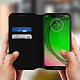 Avis Avizar Housse Motorola Moto G7 Play Étui Portefeuille Fonction Support Vidéo Noir