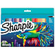 SHARPIE Marqueur permanent FINE, BIG PACK de 18 'Poisson' Marqueur permanent