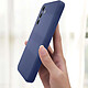 Avis Avizar Coque pour Samsung Galaxy M35 Silicone Souple Mate Bleu Nuit