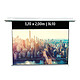 KIMEX 048-1538W Ecran de projection motorisé encastrable 3,20 x 2,00m - Format 16:10 - Wi-Fi