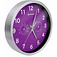 Bresser Horloge Murale 25cm Mytime Avec Température Et Humidité Couleur Violette BRE_8020310TJ5000