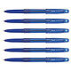 PILOT Stylo Bille à Capuchon SUPER GRIP G Pointe Fine Bleu x 6 Stylo à bille