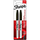 SHARPIE Lot de 2 Marqueur permanent FINE Noir Marqueur permanent