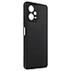 Avizar Coque pour Xiaomi Redmi Note 12 5G Silicone Flexible Finition Mate Anti-traces  noir Coque de protection spécialement conçue pour Xiaomi Redmi Note 12 5G