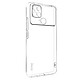 iMak Coque Xiaomi Poco C40, Fine et Résistante en Silicone Souple - Transparent Coque bumper spécifique au Xiaomi Poco C40