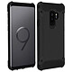 Avizar Coque Noir Defender II pour Samsung Galaxy S9 Plus Coque Noir Defender II Samsung Galaxy S9 Plus