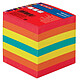 HERLITZ Bloc cube de 700 fiches 90 x 90 mm multicolore 80 g Bloc-note