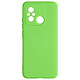 Avizar Coque pour Xiaomi Redmi 12C Silicone Semi-rigide Finition Douce au Toucher Fine  Vert - Coque de protection, collection Fast Cover, spécialement conçue pour votre Xiaomi Redmi 12C