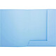 Avis EXACOMPTA Paquet de 50 chemises 2 rabats SUPER 250 24x32cm Bleu clair