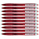 PILOT Stylo à bille REXGRIP BEGREEN Pointe Moyenne 1.0 Rouge x 10 Stylo à bille