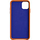 Acheter BEETLECASE Coque pour iPhone 11 Premium en Cuir Orange