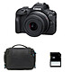 CANON EOS R100 + RF-S 18-45mm f/4.5-6.3 IS STM + Sac + Carte SD 8 Go PROMO GARANTIE 3 ans. MATERIEL PROVENANCE FRANCE. Emballage securisé de vos commandes. Livré avec Facture dont TVA.