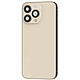 Clappio Châssis iPhone 13 Pro Max avec Vitre arrière de remplacement Beige - Coque de réparation composée du couvercle arrière et du châssis, permettant une réparation rapide et facile