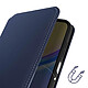 Avis Avizar Étui pour Samsung Galaxy A15 5G Clapet Double Poche Fonction Support Bleu Nuit