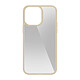 Spigen SGP Coque Spigen iPhone 14 Pro Max Dos Transparent Contour Beige Antichoc Série Ultra Hybrid - Coque de protection pour Apple iPhone 14 Pro Max signée Spigen de la série Ultra Hybrid