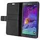 Avis Avizar Housse Etui Folio Portefeuille pour Samsung Galaxy Note 4 - Noir