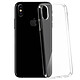 Avizar Coque iPhone X / XS Protection silicone gel transparente ultra-fine Protection en Silicone Gel fléxible et résistant