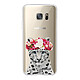 Evetane Coque Samsung Galaxy S7 360 intégrale transparente Motif Leopard Couronne Tendance Coque Samsung Galaxy S7 360 intégrale transparente Leopard Couronne Tendance