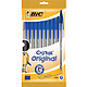 BIC Lot de 10 stylos à bille Cristal Medium, bleu, 0,4 mm Stylo à bille