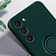 Acheter Avizar Coque Silicone pour Samsung Galaxy S23 Flexible avec Bague Support  Vert Foncé