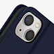 Acheter Avizar Housse Pour Apple iPhone 13 Cuir premium Porte-carte Fonction Support vidéo  bleu nuit