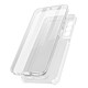 Avizar Coque Samsung Galaxy S21 FE Arrière Rigide et Avant Souple Transparent Coque de protection 360° spécialement conçue pour Samsung Galaxy S21 FE