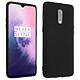 Avizar Coque Oneplus 7 Protection Silicone gel souple ultra fine Noir Coque souple spécialement conçue pour OnePlus 7