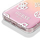 Acheter Guess Coque pour iPhone 15 Bords Surélevés et Dragonne Intégrée Multicolore