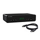 Metronic 441672 - Décodeur TNT Zapbox EH-D3 double tuner + câble HDMI Décodeur TNT Zapbox EH-D3 double tuner + câble HDMI