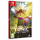 Tunic Nintendo SWITCH Préparez-vous à vivre les aventures de Tunic, notre charmant petit renard préféré équipé de ses épée et bouclier ainsi que de sa tunique verte qui sy