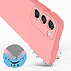 Avis Avizar Coque pour Samsung Galaxy S23 Plus Silicone Semi-rigide Finition Douce au Toucher Fine  Rose Poudré