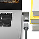 Acheter Avizar Adaptateur de Charge USB-C  100W vers Connecteur Jaune Lenovo 4.0 x 1.7mm, Gris