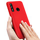 Avizar Coque Rouge Semi-Rigide pour Huawei P Smart 2019 , Honor 10 Lite pas cher