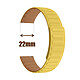 Avizar Bracelet pour Honor Magic Watch / GS3 Silicone Souple Attache Magnétique Jaune pas cher