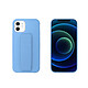 Avis Myway Coque pour iPhone 12 mini avec fonction stand Bleu clair