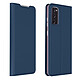 Dux Ducis Housse pour Samsung Galaxy S20 FE Fonction Support + Porte-carte  Effet Satiné Bleu Nuit Housse de protection, spécialement conçue pour Samsung Galaxy S20 FE, signée Dux Ducis.