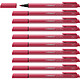 STABILO Stylo-feutre pointMax, rouge grenadine x 10 Crayon feutre