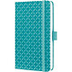 SIGEL Carnet de Notes 'Jolie Flair' A6 Ligné 80g 87 feuilles Turquoise Carnet