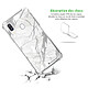 Avis LaCoqueFrançaise Coque Samsung Galaxy A40 anti-choc souple angles renforcés transparente Motif Marbre gris