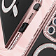 Acheter Avizar Coque Diamant pour Samsung Galaxy S22 Ultra MagSafe Contour Strass Rose Champagne