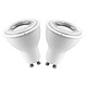 Konyks Antaly Easy GU10 Dual Pack Lot de 2 Ampoules LED Wi-Fi + Bluetooth, RGB + Blanc réglable, GU10, 5W, 350 Lumens