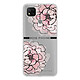 LaCoqueFrançaise Coque Xiaomi Redmi 9C 360 intégrale transparente Motif Rose Pivoine Tendance Coque Xiaomi Redmi 9C 360 intégrale transparente Rose Pivoine Tendance